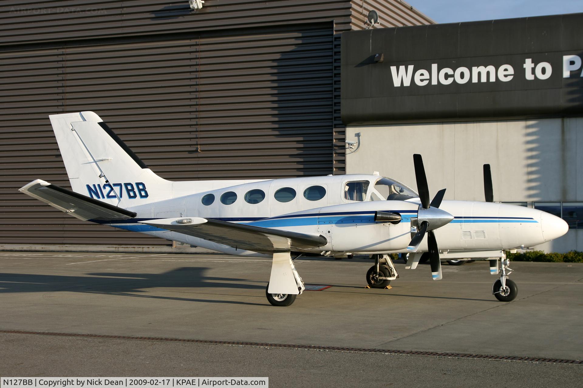 N127BB, 1980 Cessna 425 Corsair C/N 425-0012, KPAE