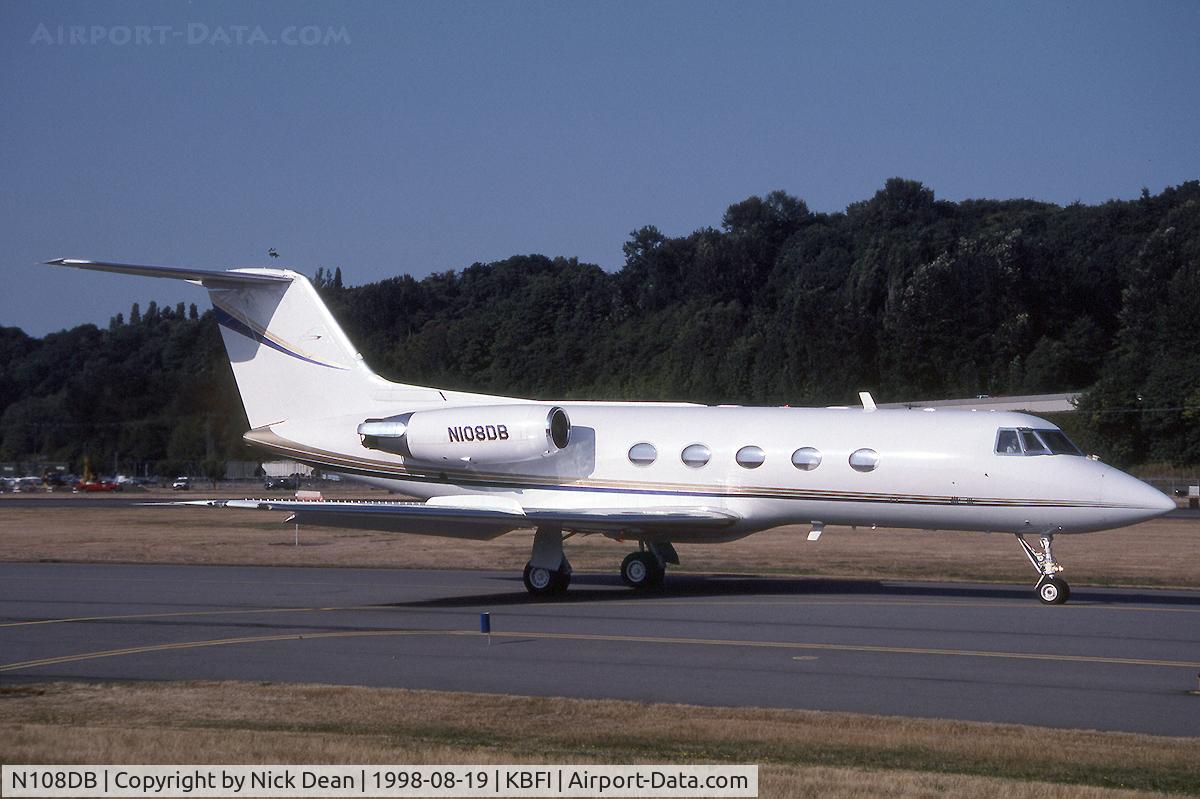 N108DB, 1972 Grumman G-1159 Gulfstream II C/N 112, KBFI