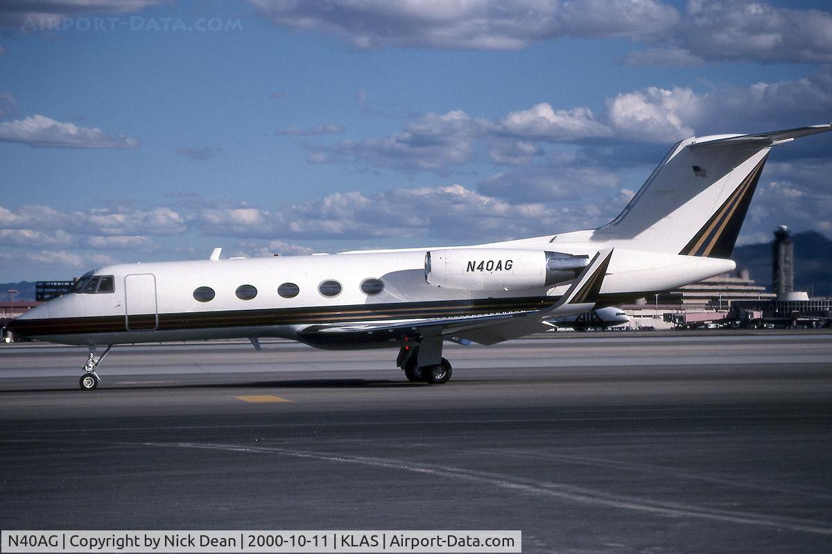 N40AG, 1972 Grumman G1159 Gulfstream IISP C/N 115, KLAS