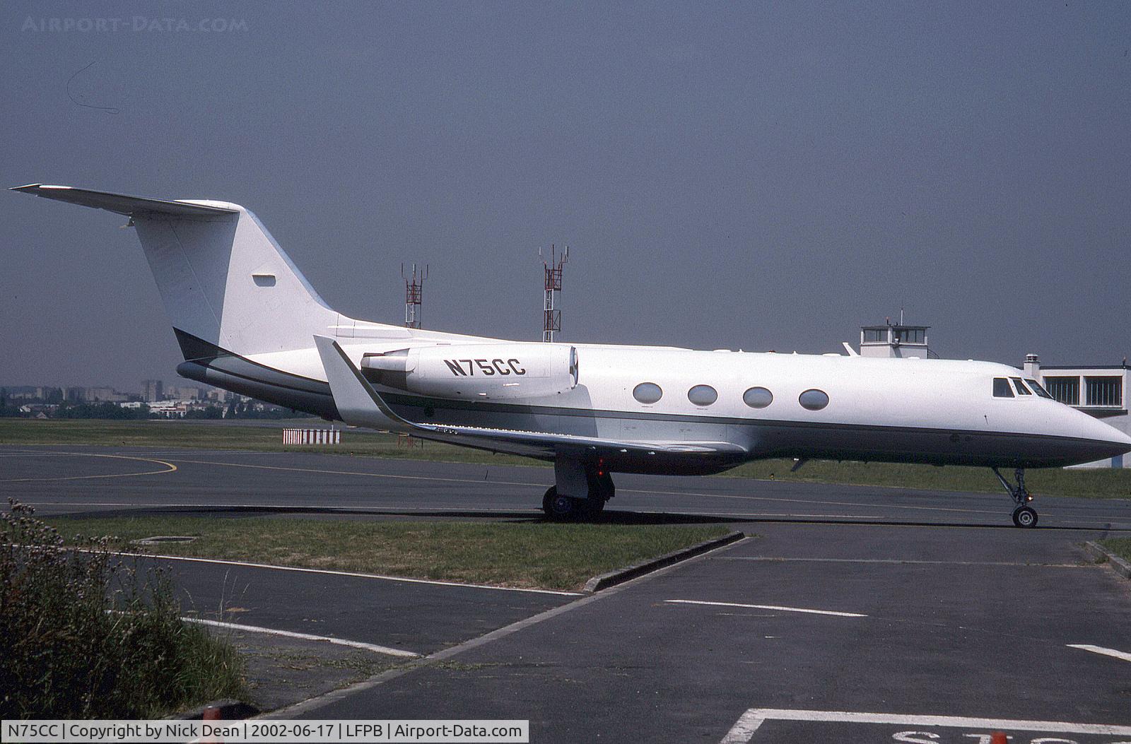 N75CC, 1972 Grumman G1159 Gulfstream IISP C/N 117, Paris Le Bourget