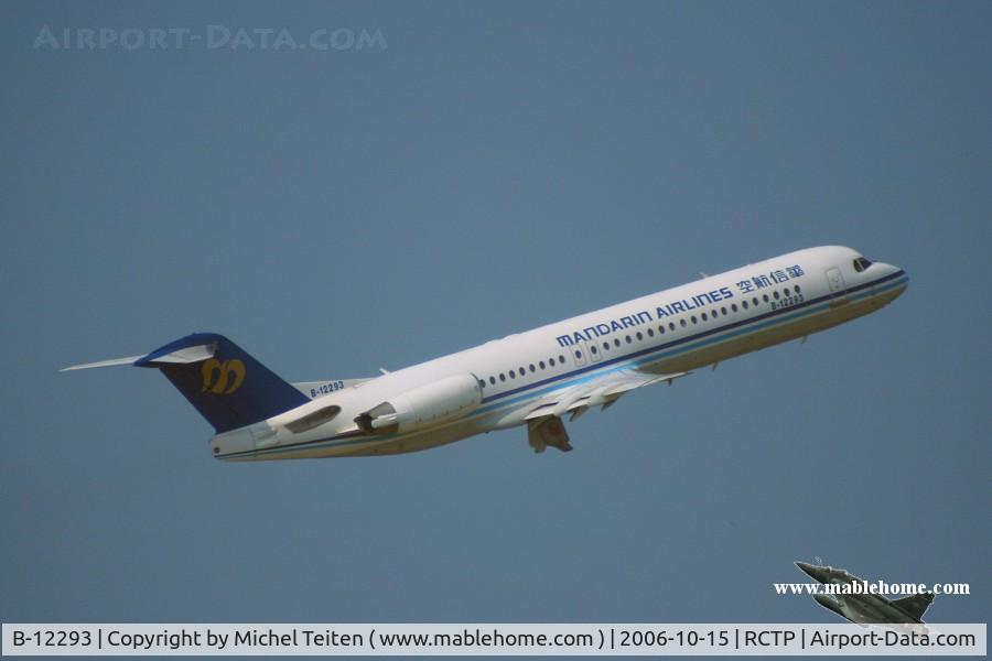 B-12293, 1994 Fokker 100 (F-28-0100) C/N 11517, Mandarin Airlines