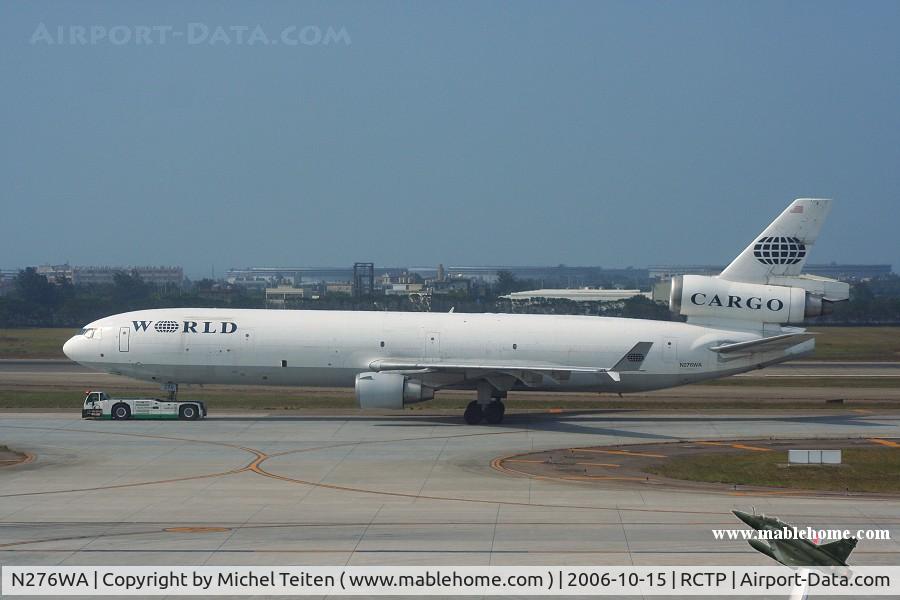 N276WA, 1995 McDonnell Douglas MD-11F C/N 48632, World Airways
