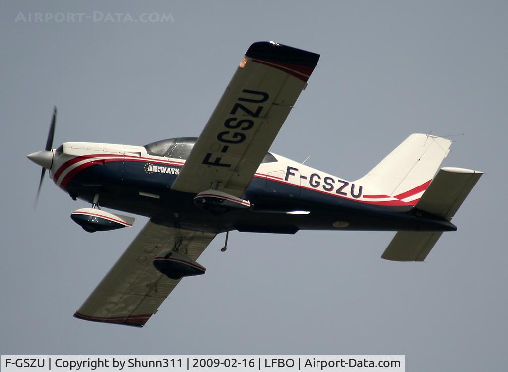 F-GSZU, Socata TB-9 Tampico C/N 2146, Go around over the airport...