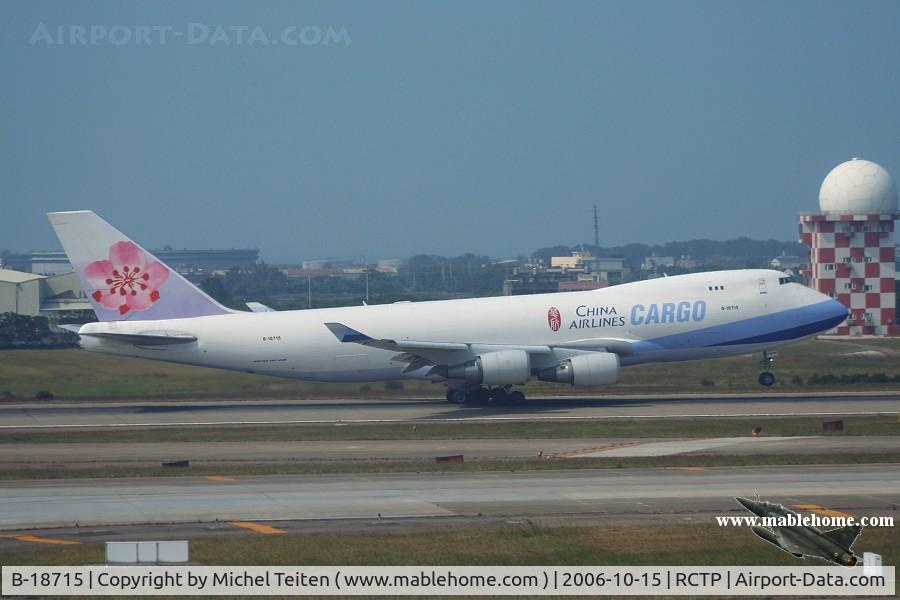 B-18715, 2003 Boeing 747-409F/SCD C/N 33731, China Airlines Cargo