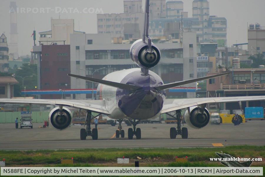 N588FE, 1992 McDonnell Douglas MD-11F C/N 48490, Fedex
