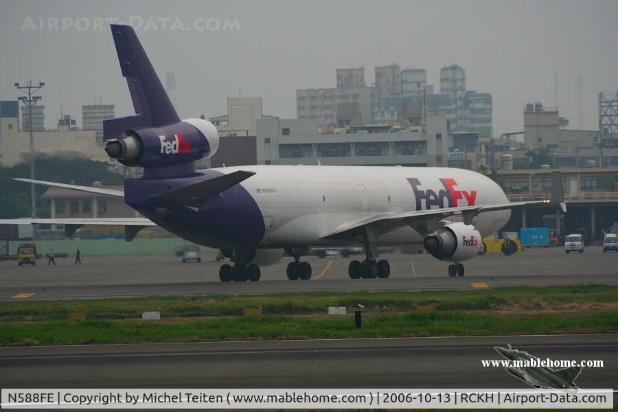 N588FE, 1992 McDonnell Douglas MD-11F C/N 48490, Fedex