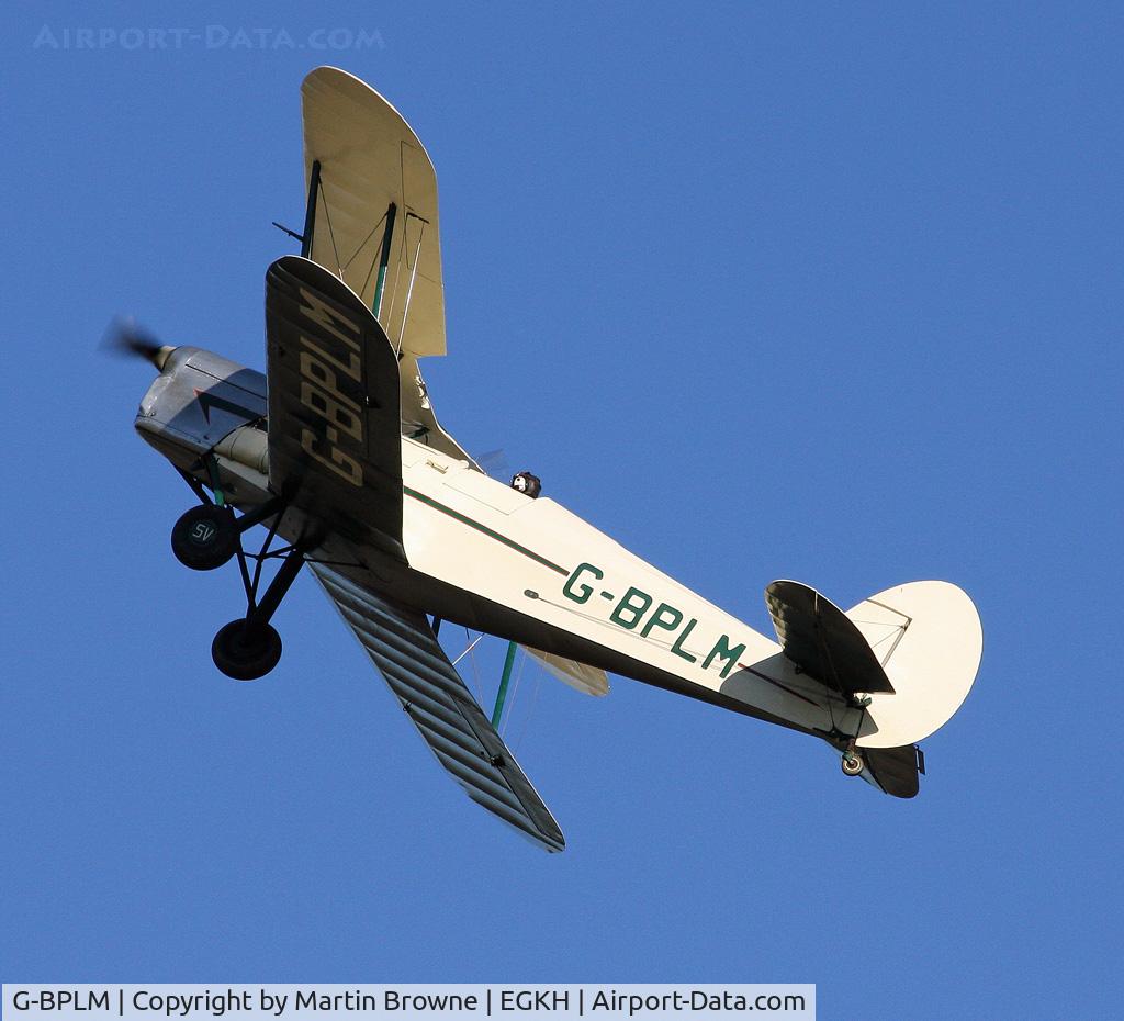 G-BPLM, 1948 Stampe-Vertongen SV-4C C/N 1004, Doing aerobatics.