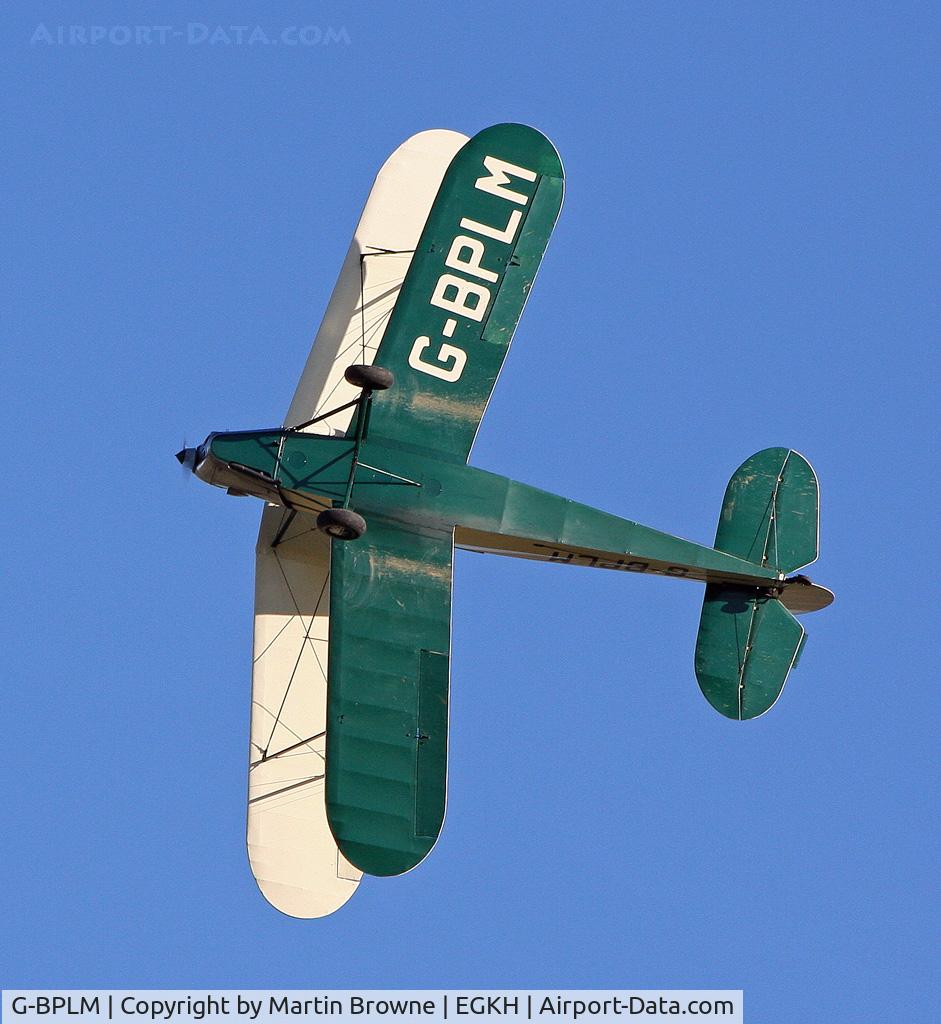 G-BPLM, 1948 Stampe-Vertongen SV-4C C/N 1004, Doing aerobatics