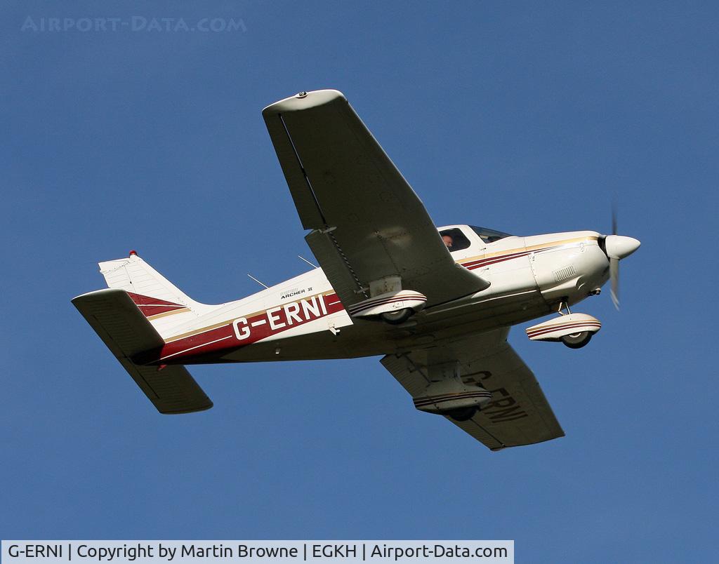 G-ERNI, 1980 Piper PA-28-181 Cherokee Archer II C/N 28-8090146, A lovely livery.