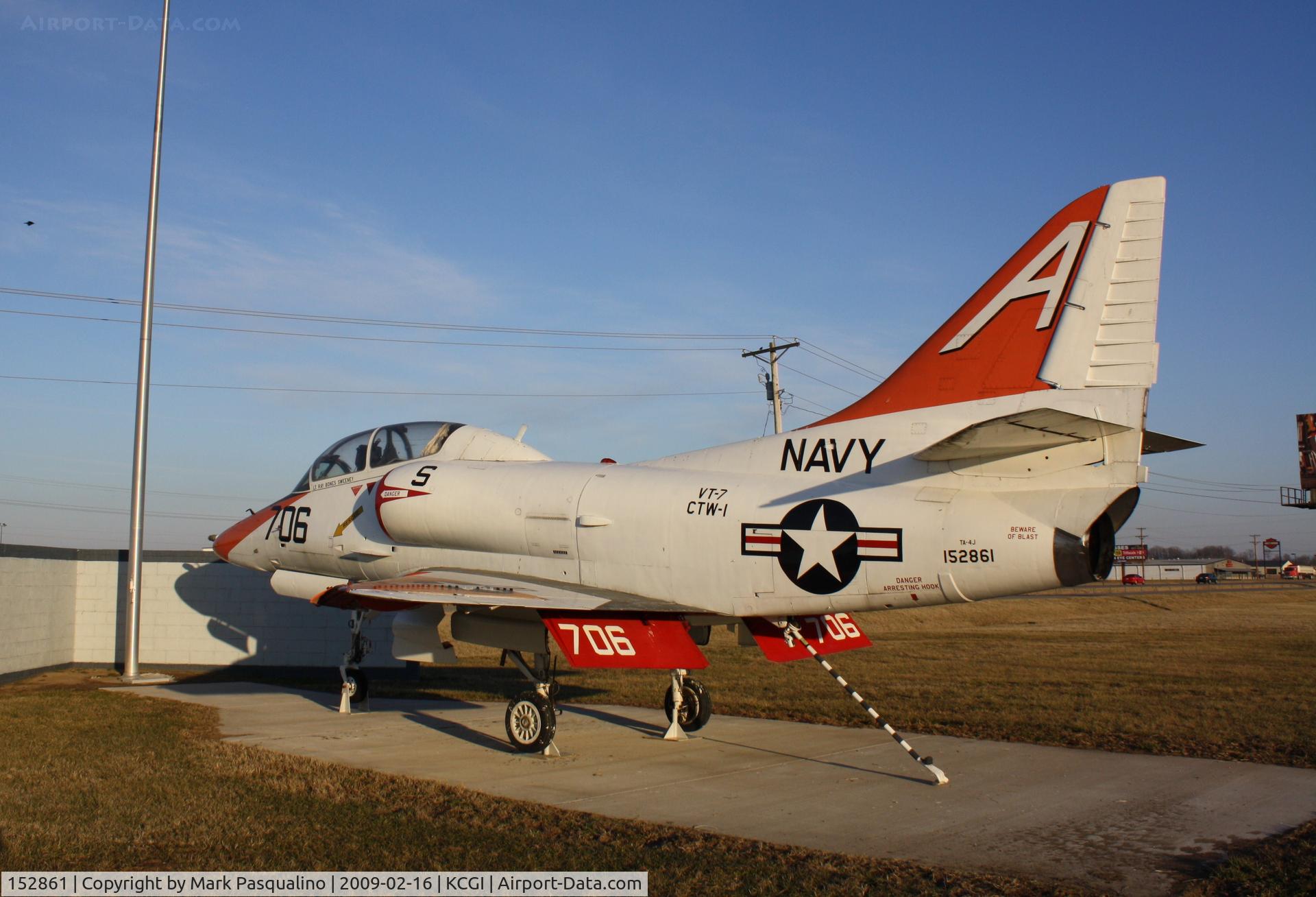 152861, Douglas TA-4J Skyhawk C/N 13507, Douglas TA-4F