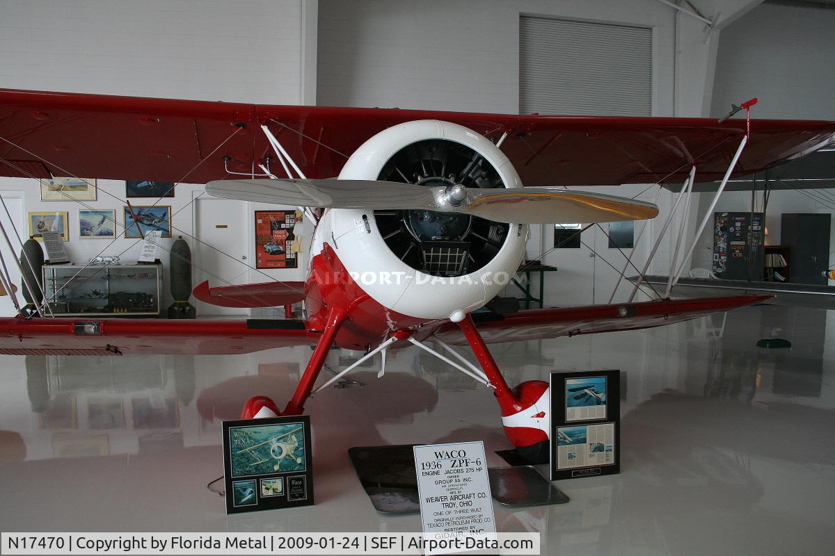 N17470, 1937 Waco ZPF-6 C/N 4383, Waco ZPF-6