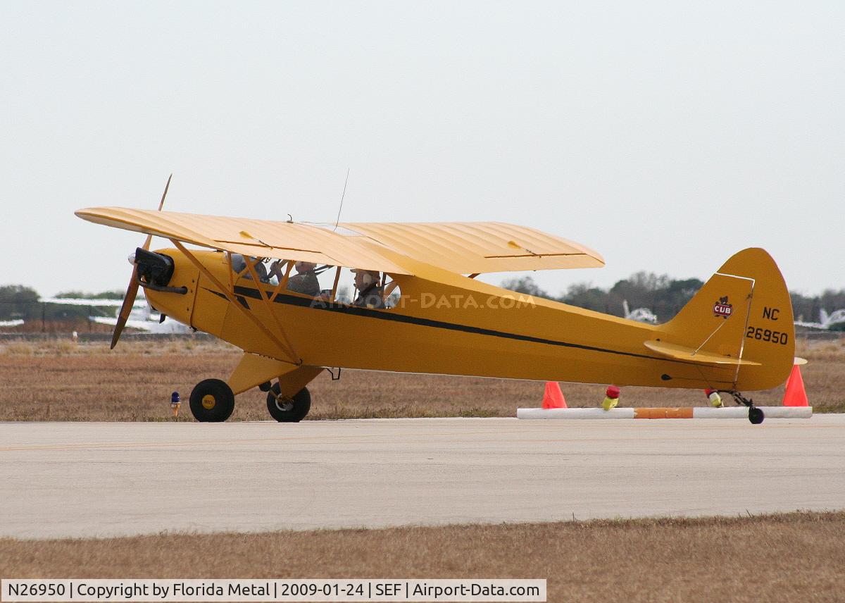 N26950, Piper J3C-65 Cub C/N 20974, Piper J3C Cub