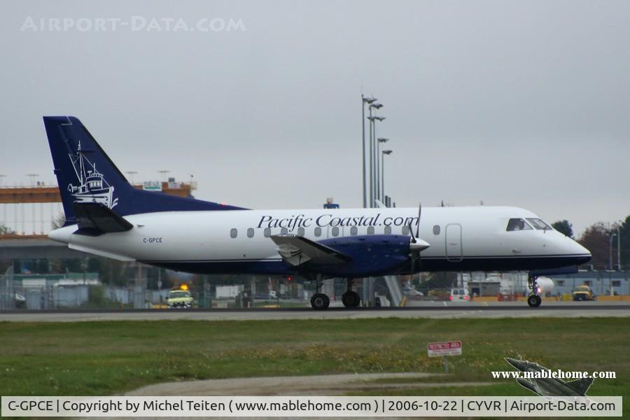 C-GPCE, 1984 Saab-Fairchild SF340 C/N 340A-004, Pacific Coastal