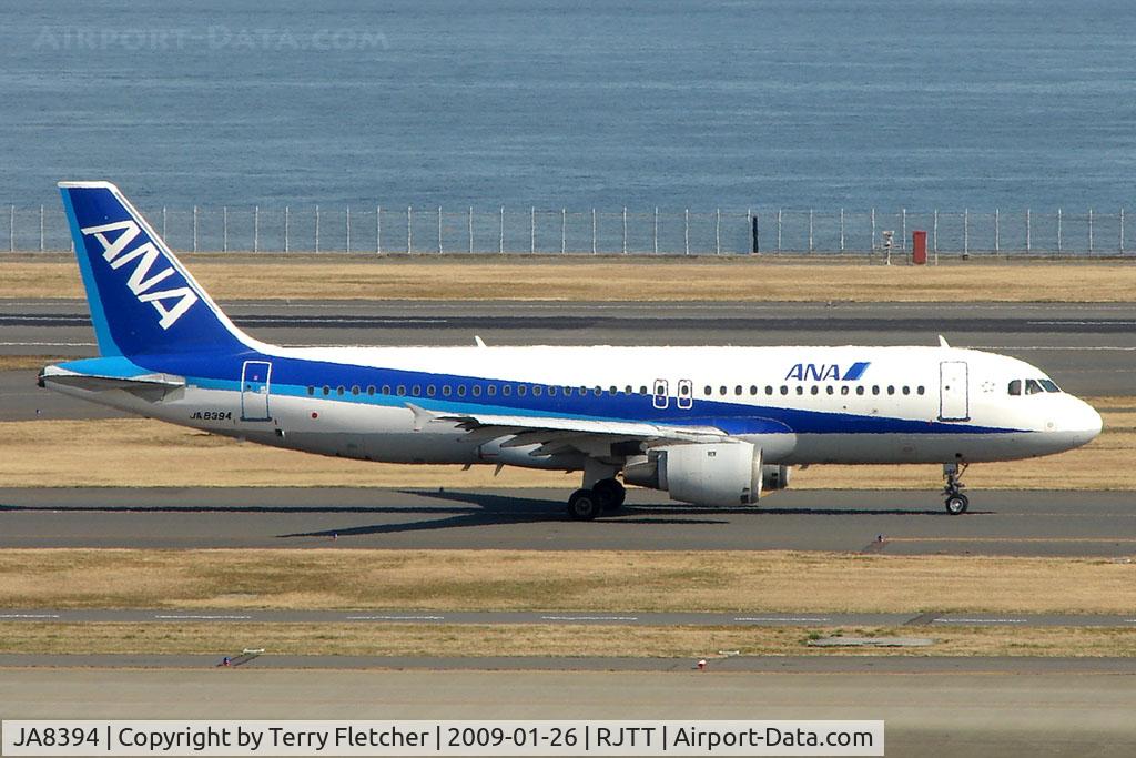 JA8394, Airbus A320-211 C/N 0383, ANA A320 at Haneda