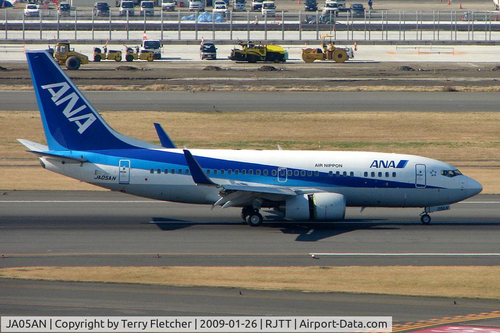 JA05AN, 2006 Boeing 727-781 C/N 33875, ANA B737 at Haneda