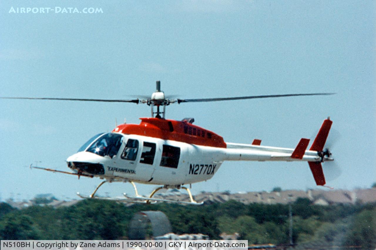 N510BH, Bell 206L-3 LongRanger III C/N 51022, Bell 206 seen at Arlington flight test center as N2770X alson noted as N407LR,N407LP,N510BH,CC-...