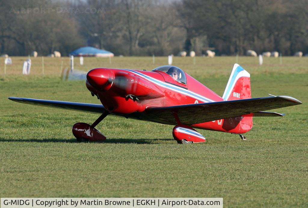 G-MIDG, 1988 Mustang Aeronautics Midget Mustang MM-1 C/N 385, MIDGET MUSTANG HOMEBUILT