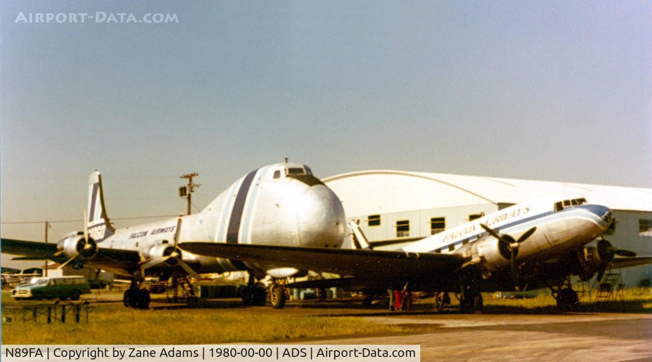 N89FA, 1944 Aviation Traders ATL-98 Carvair (C-54B) C/N 27249, Douglas C-54 Carvair at Dallas Addison