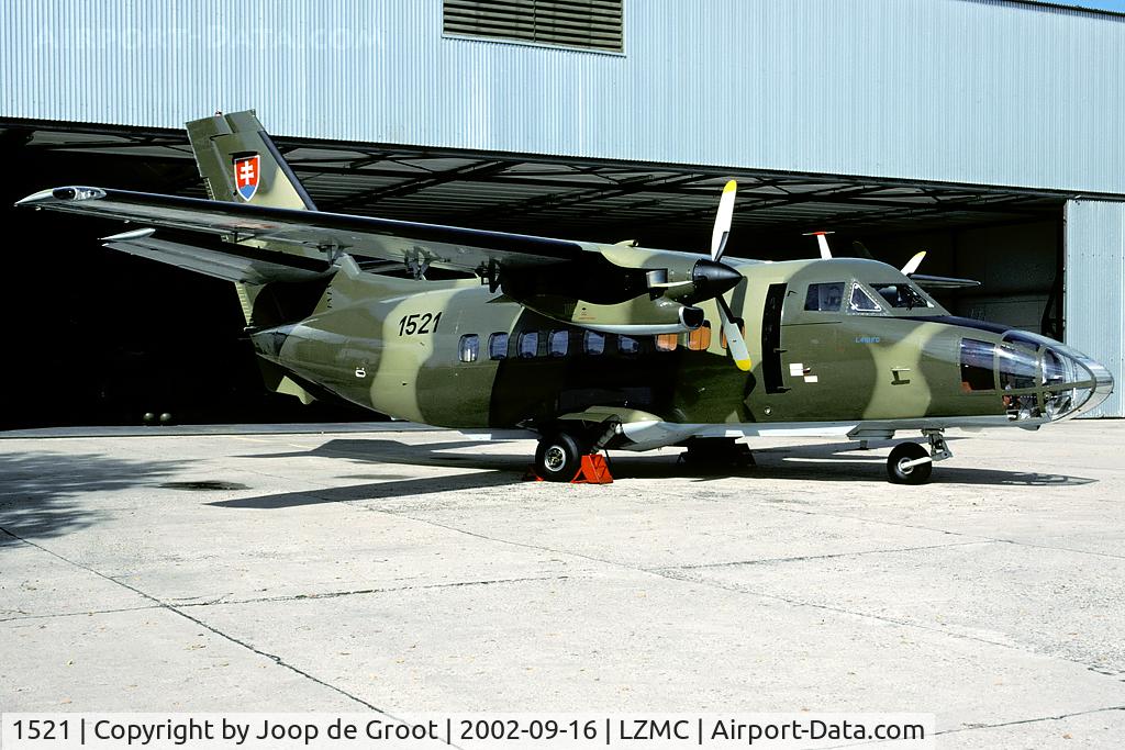 1521, Let L-410FG Turbolet C/N 851521, Although we visited Malacky for the Su-22 and Su-25 we were only allowed to take pictures of the transport aircraft...
