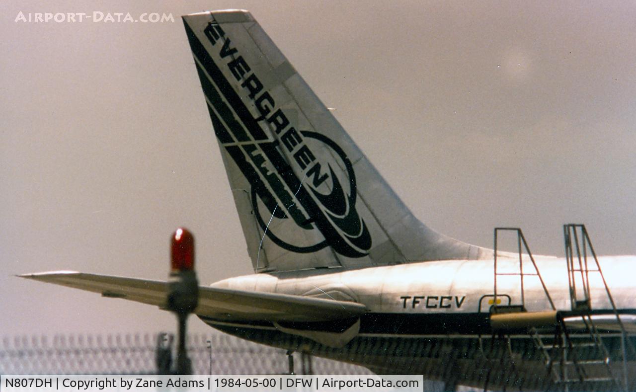 N807DH, 1968 Douglas DC-8-73CF C/N 45990, Evergreen DC-8 registered as TF-CCV later noted as TF-CCV, N816EV, N816UP