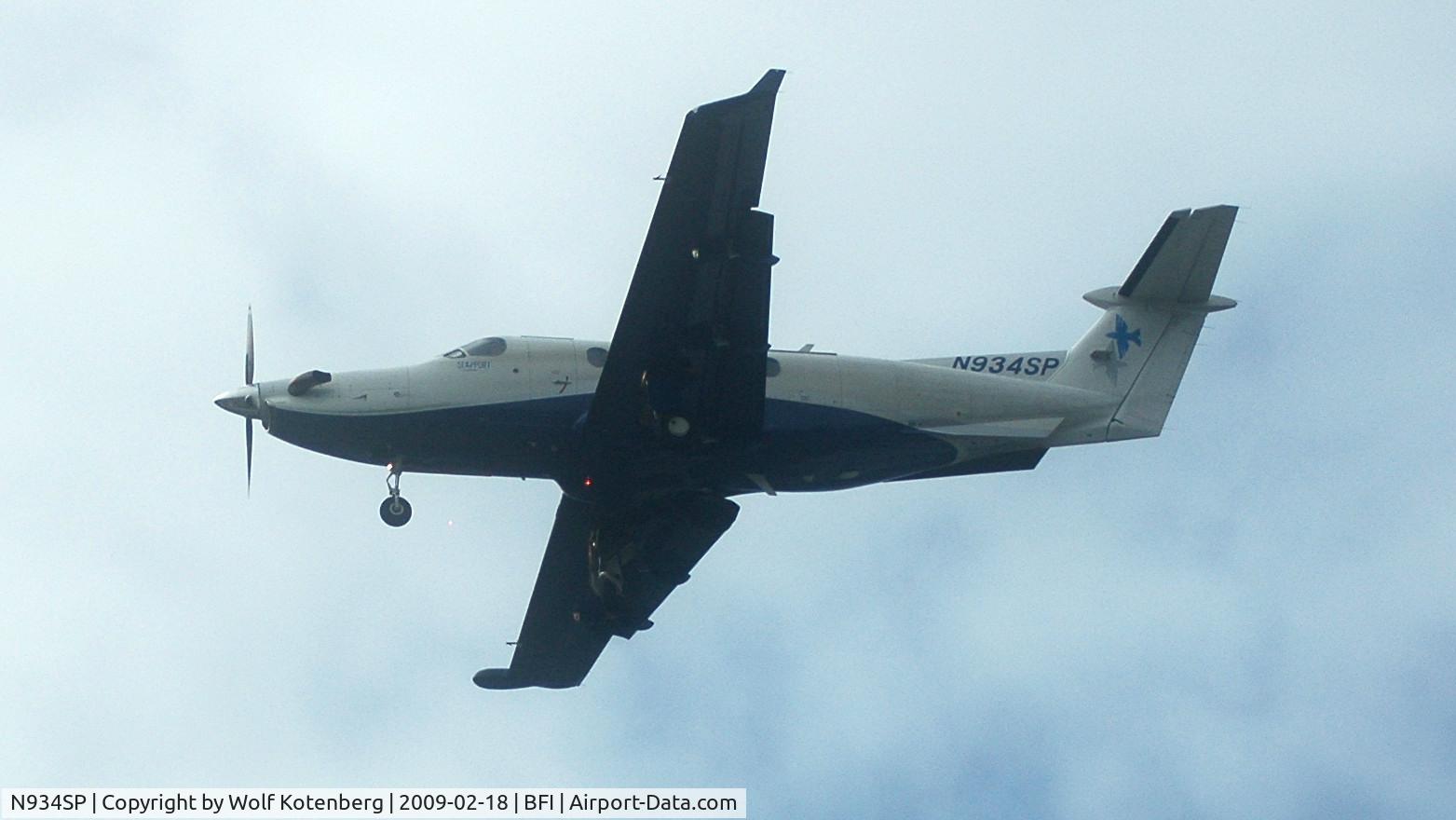 N934SP, 2000 Pilatus PC-12/45 C/N 308, loud and fast