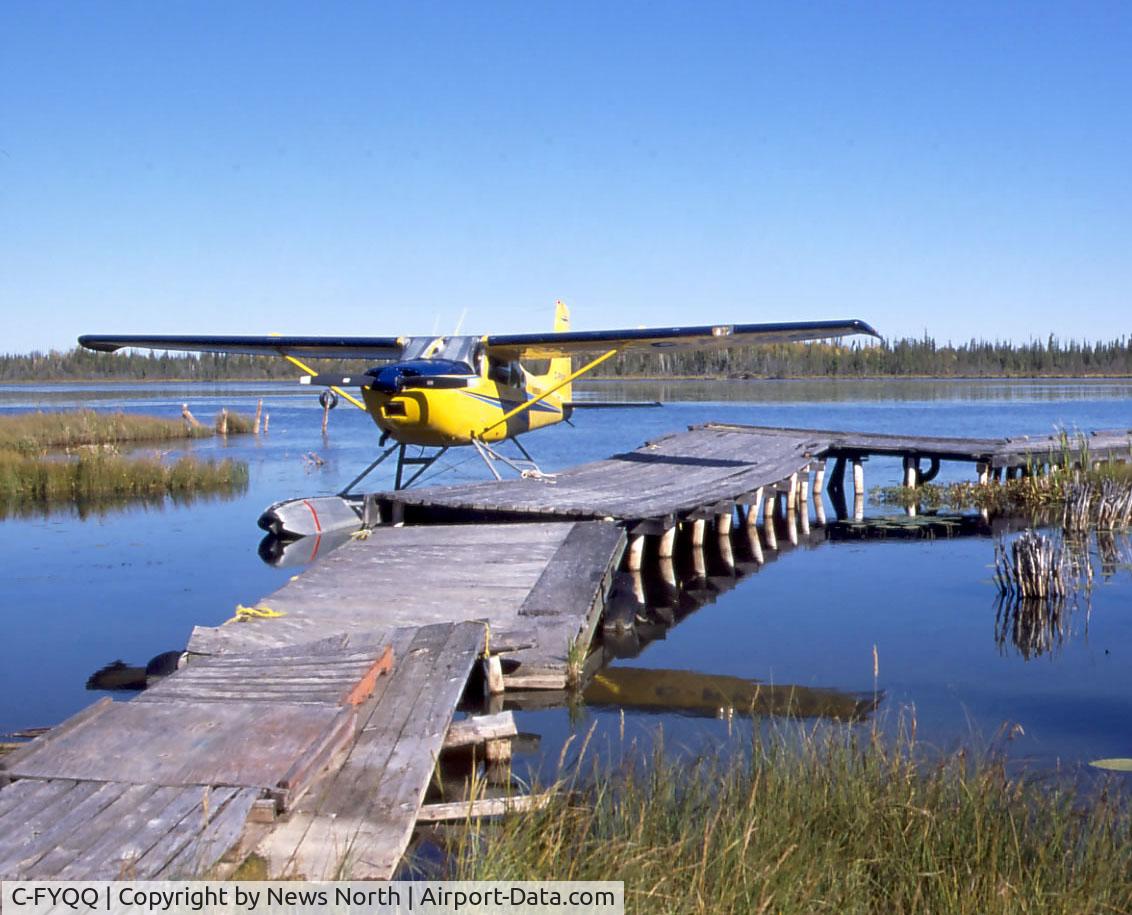 C-FYQQ, 1969 Cessna 180H Skywagon C/N 18052077, This summer we paint the dock, okay?