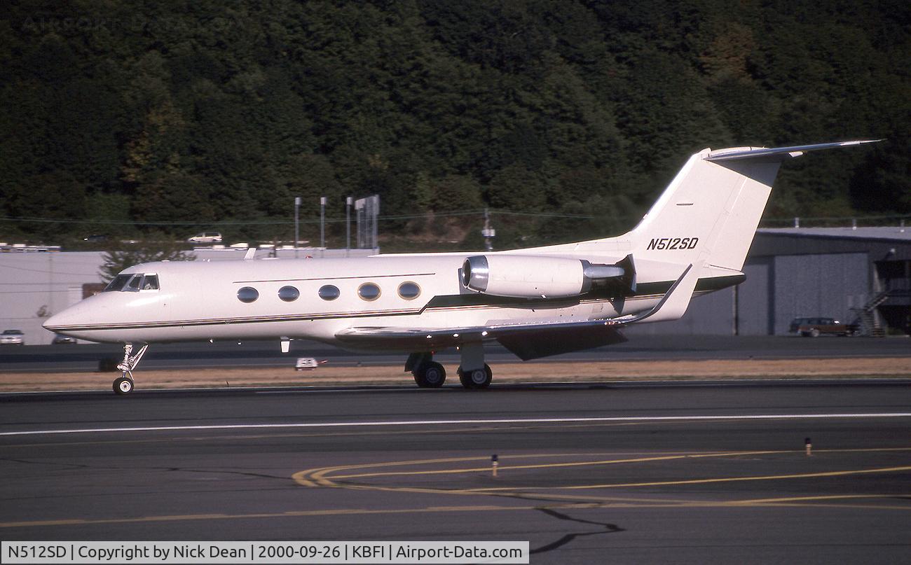 N512SD, 1973 Grumman G1159 Gulfstream IISP C/N 130, KBFI