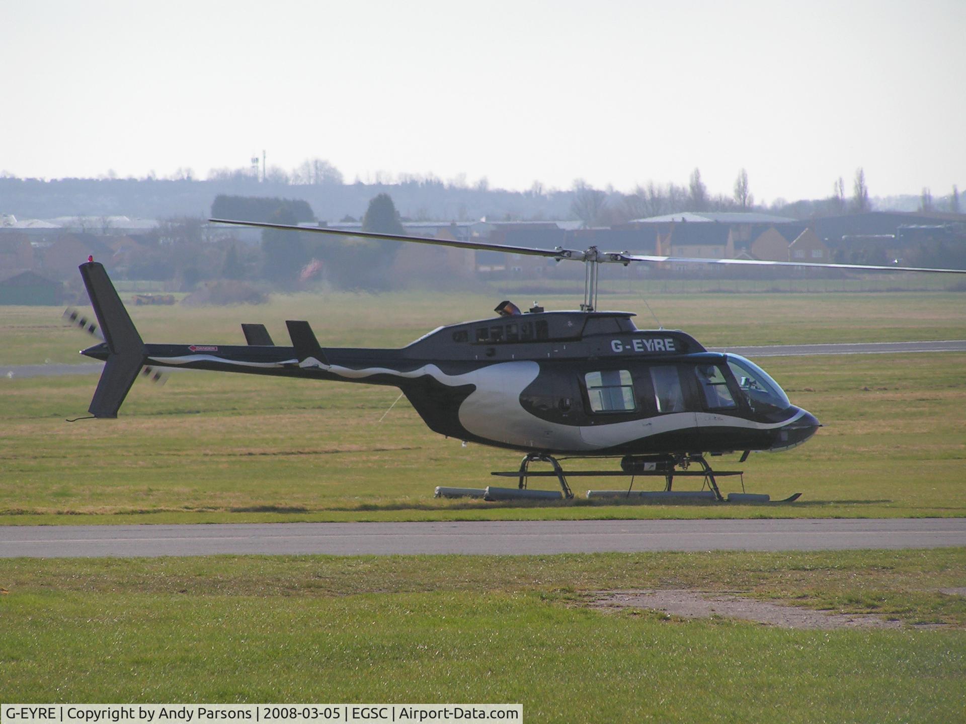 G-EYRE, 1981 Bell 206L-1 LongRanger II C/N 45229, G-EYRE at Cambridge