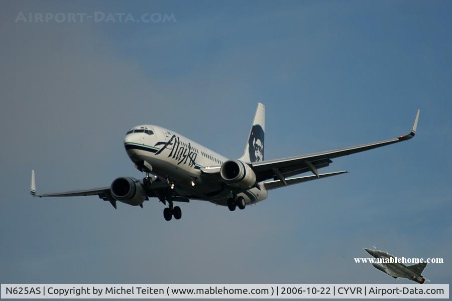 N625AS, 2001 Boeing 737-790 C/N 30792, Alaska Airlines