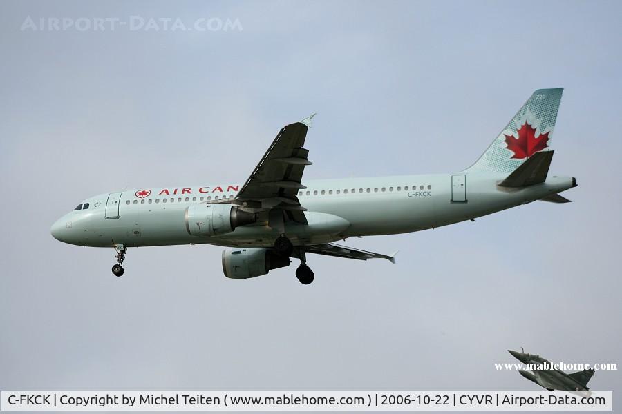 C-FKCK, 1991 Airbus A320-211 C/N 265, Air Canada