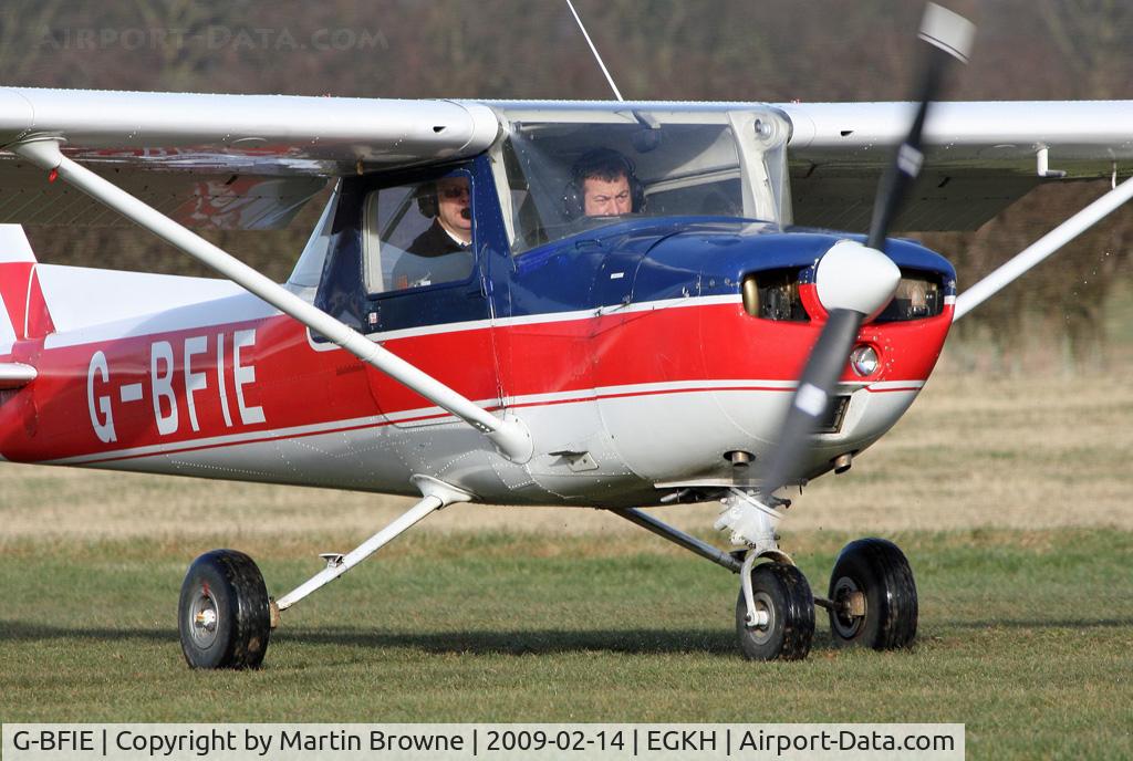 G-BFIE, 1977 Reims FRA150M Aerobat C/N 0331, Close up as she passes me.