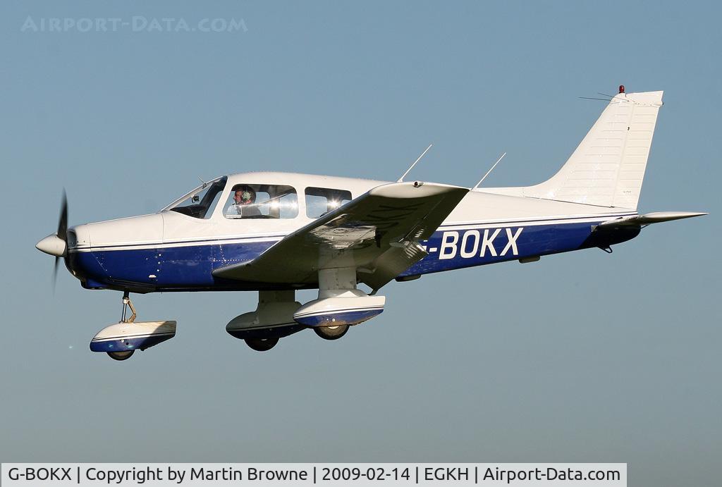 G-BOKX, 1978 Piper PA-28-161 Cherokee Warrior II C/N 28-7816680, Last of the line.