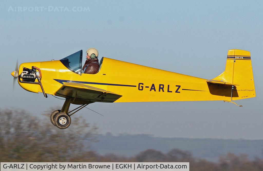 G-ARLZ, 1961 Rollason Druine D.31A Turbulent C/N RAE/578, Turbulent