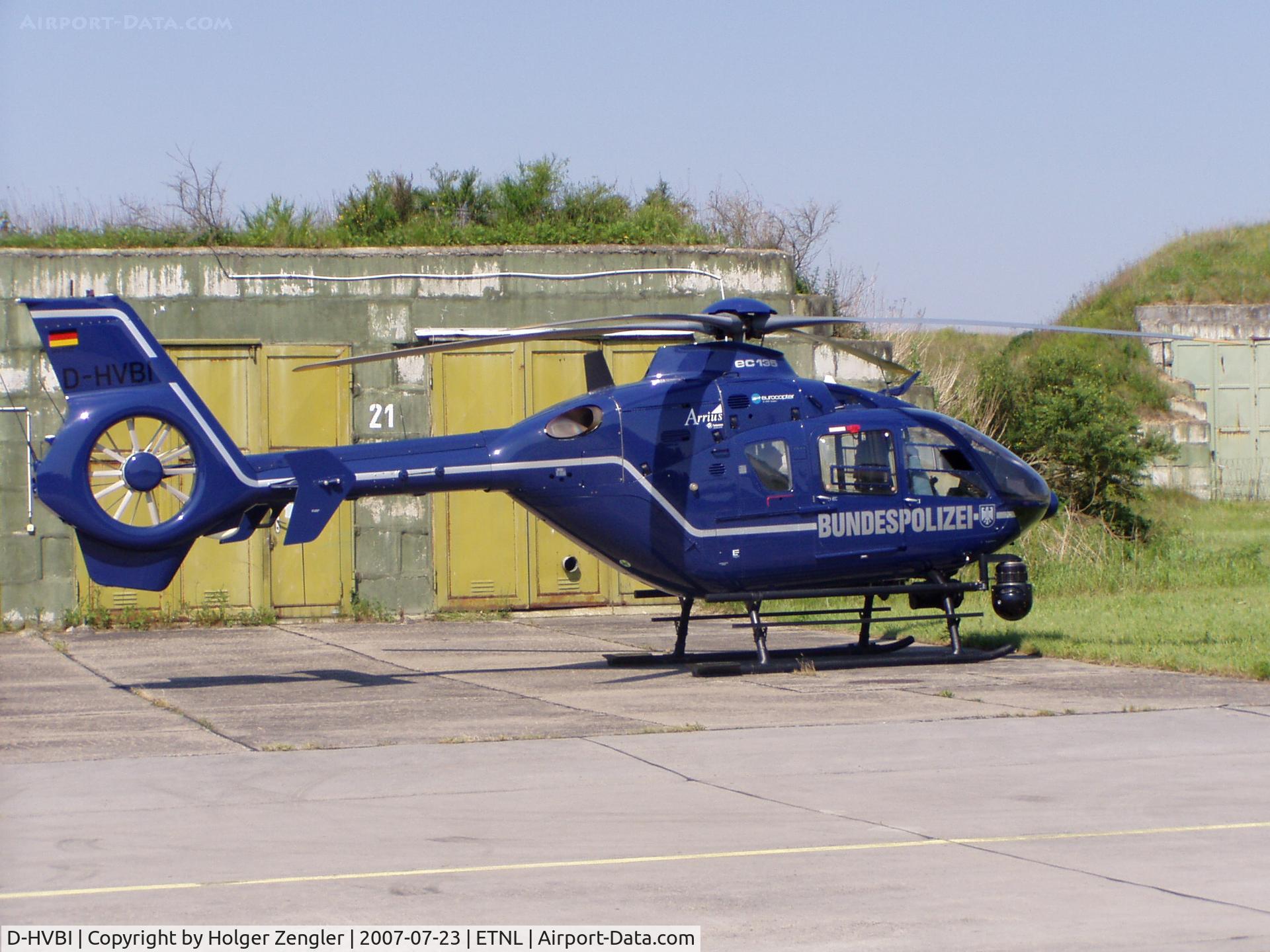 D-HVBI, 2002 Eurocopter EC-135T-2 C/N 0177, Heli of german border police