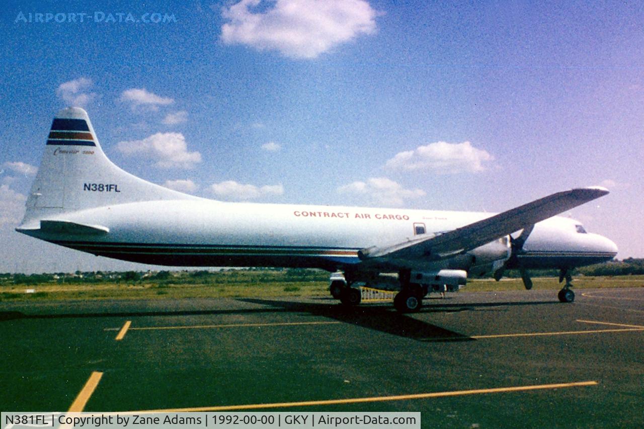 N381FL, 1953 Convair C-131F (R4Y-1) Samaritan C/N 276, At Arlington Municipal