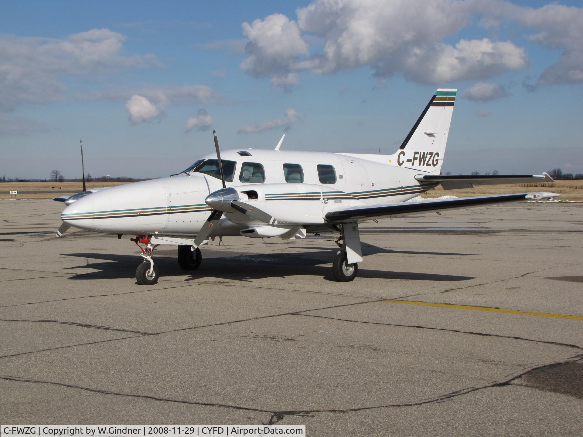 C-FWZG, 1976 Piper PA-31P Navajo Navajo C/N 31P-7630019, PA-31P