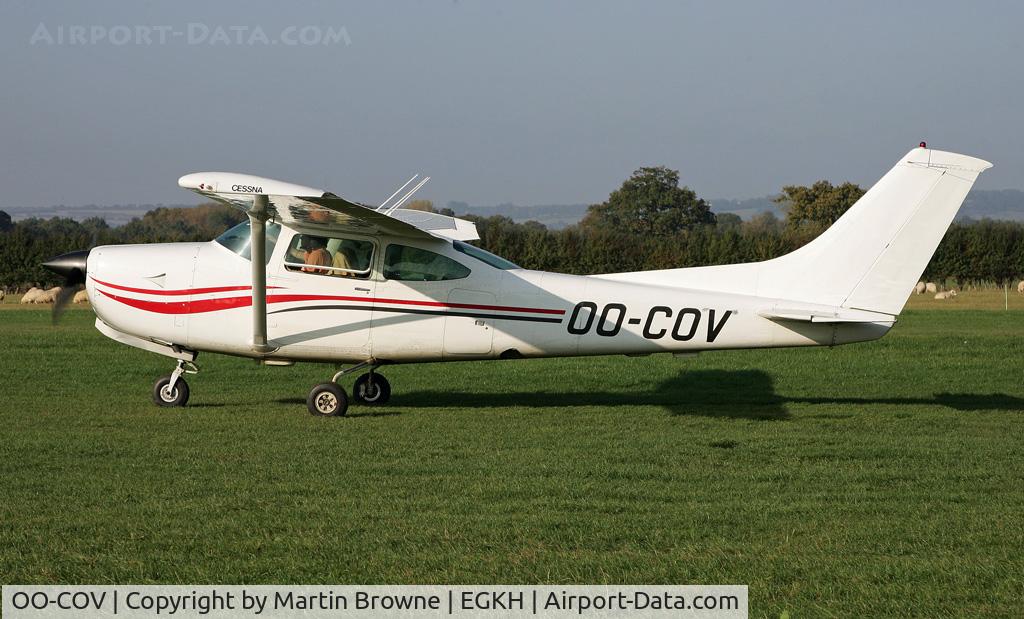 OO-COV, 1978 Reims FR182 Skylane RG C/N FR1820008, Belgian visitor based in Antwerp. Cessna 182.