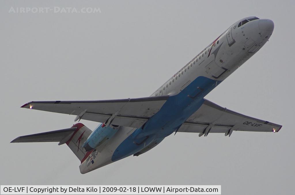 OE-LVF, 1993 Fokker 100 (F-28-0100) C/N 11483, AUSTRIAN ARROWS