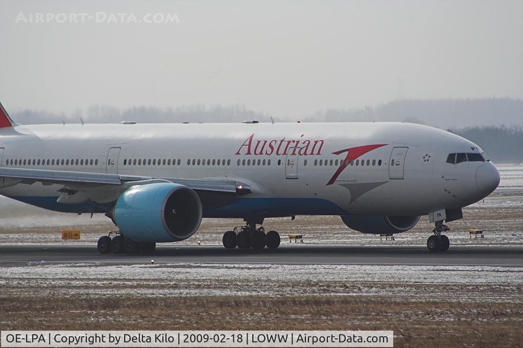 OE-LPA, 1997 Boeing 777-2Z9/ER C/N 28698, AUSTRIAN AIRLINES