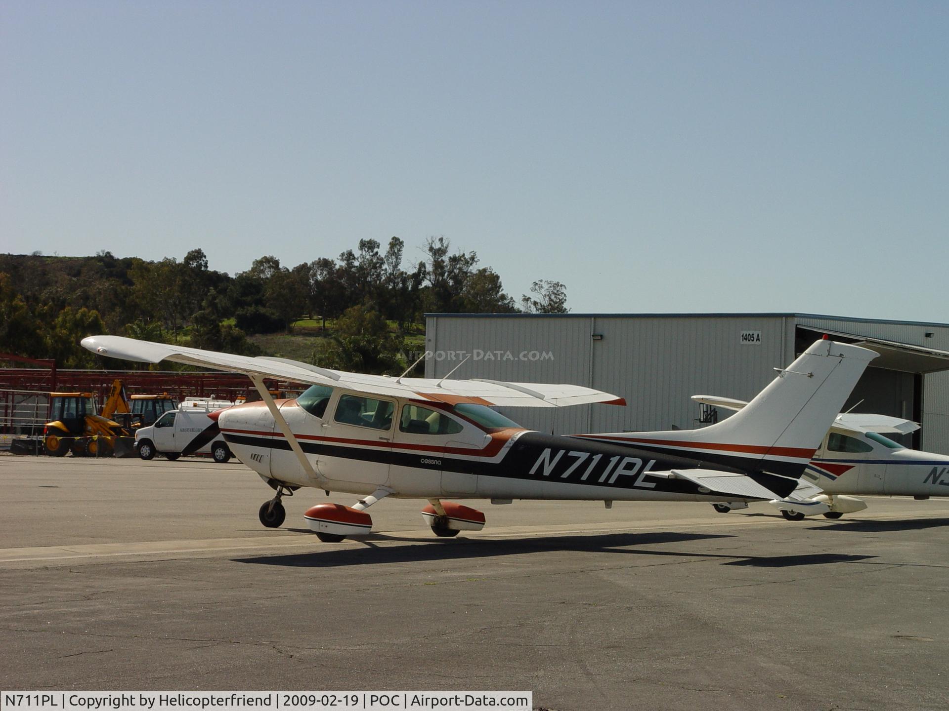 N711PL, 1976 Cessna 182P Skylane C/N 18264667, Parked by Howard Aviation
