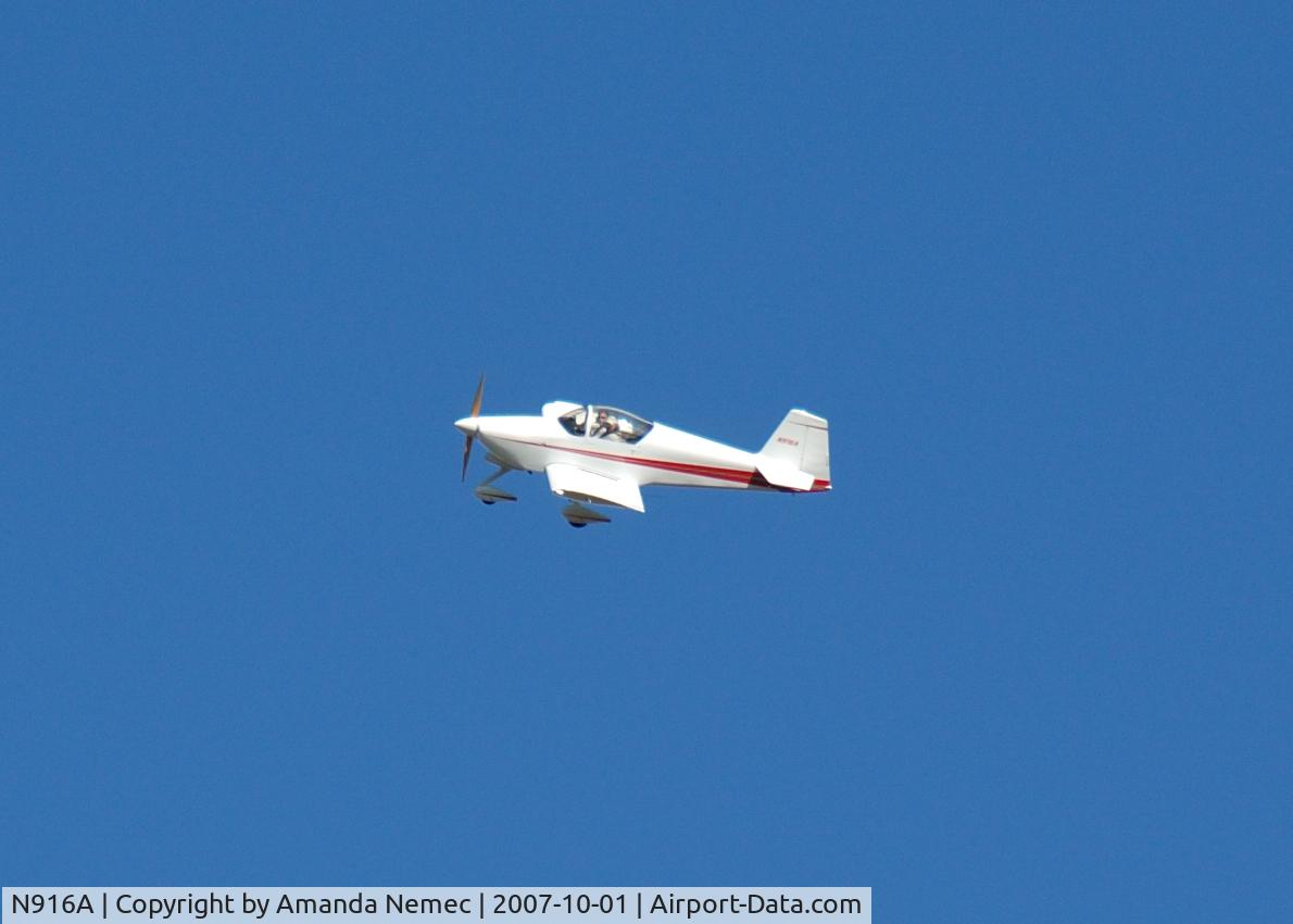 N916A, 2000 Vans RV-6A C/N 001 (N916A), RV-6A (N916A) Pilot - Randy Lea