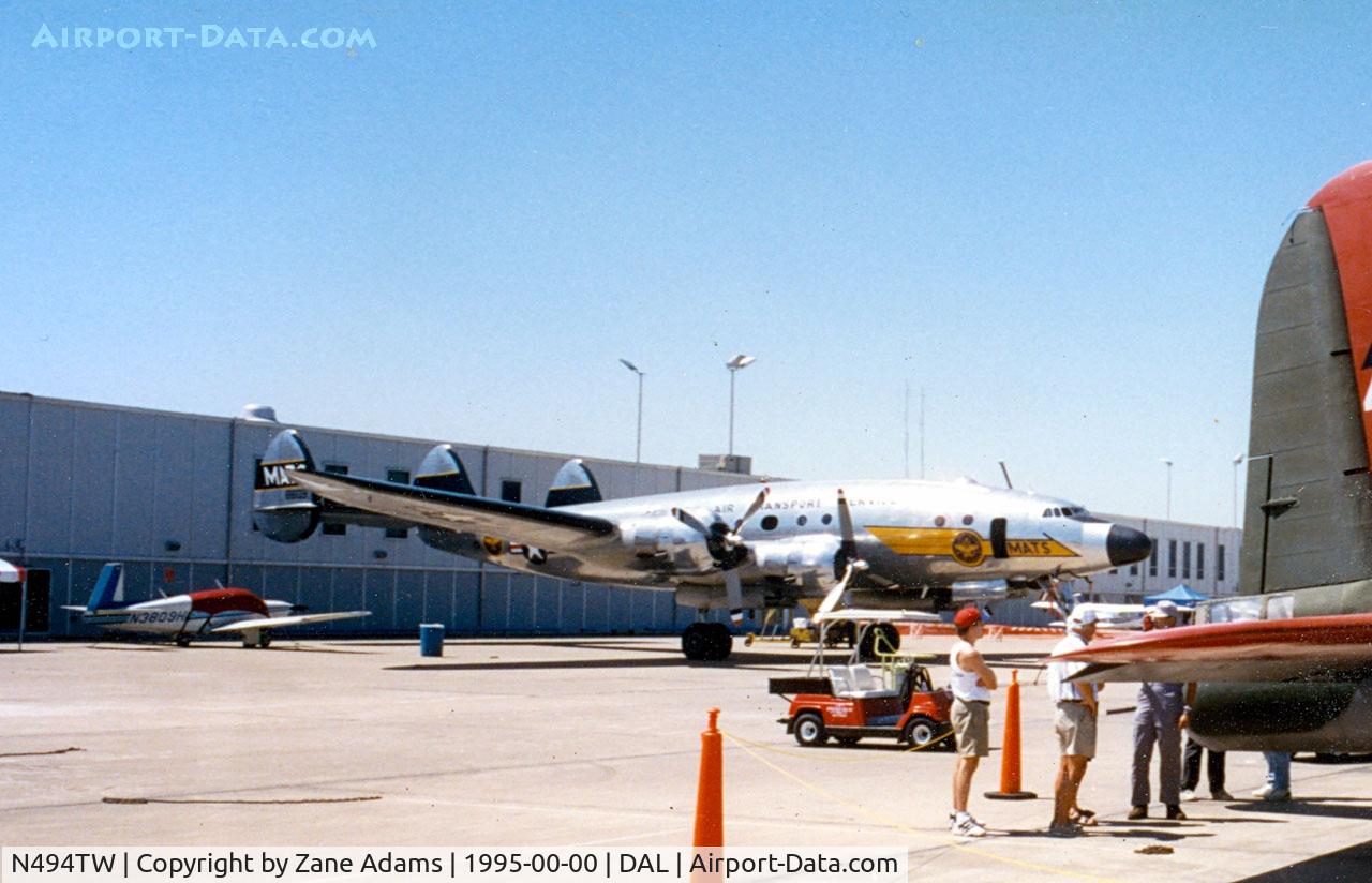 N494TW, 1948 Lockheed L-749A-79 Constellation C/N 2601, MATS Connie at Love Field Airshow - This aircraft is currently a non-flying display in Korea