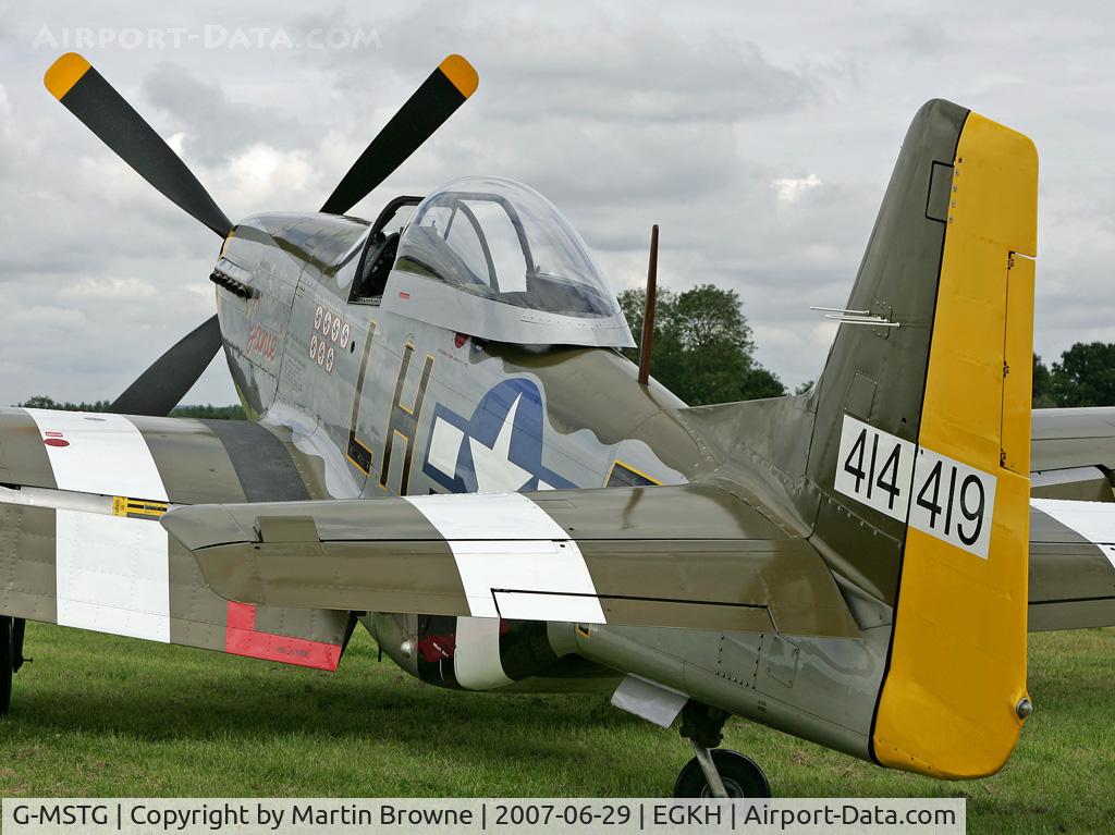 G-MSTG, 1945 North American P-51D Mustang C/N 124-48271, JANIE