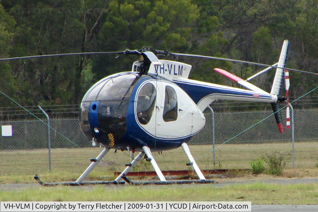 VH-VLM, 1973 Hughes 369HS C/N 630488S, Hughes 369S at Caloundra