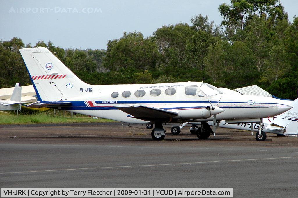 VH-JRK, 1981 Cessna 414A Chancellor C/N 414A0665, Cessna 414A at Caloundra