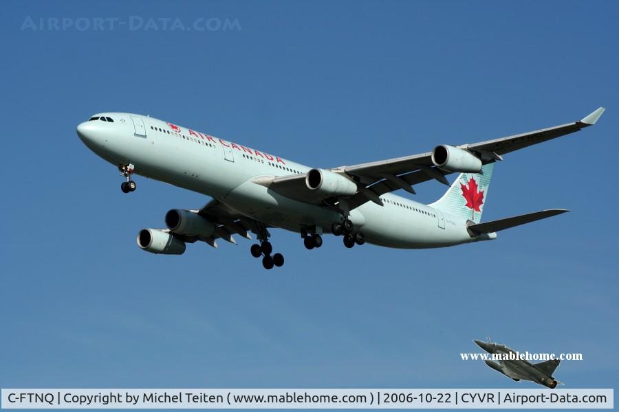 C-FTNQ, 1994 Airbus A340-313 C/N 088, Air Canada