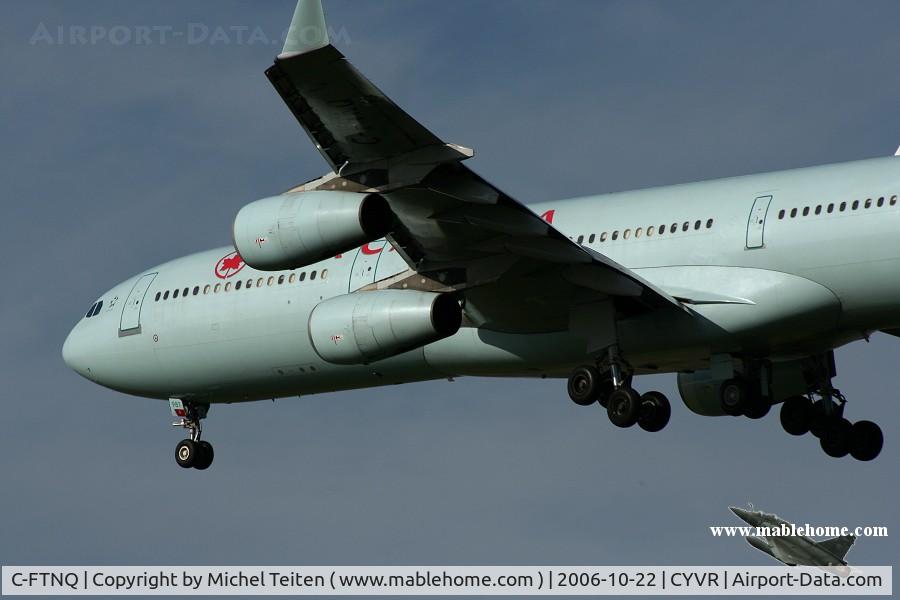 C-FTNQ, 1994 Airbus A340-313 C/N 088, Air Canada