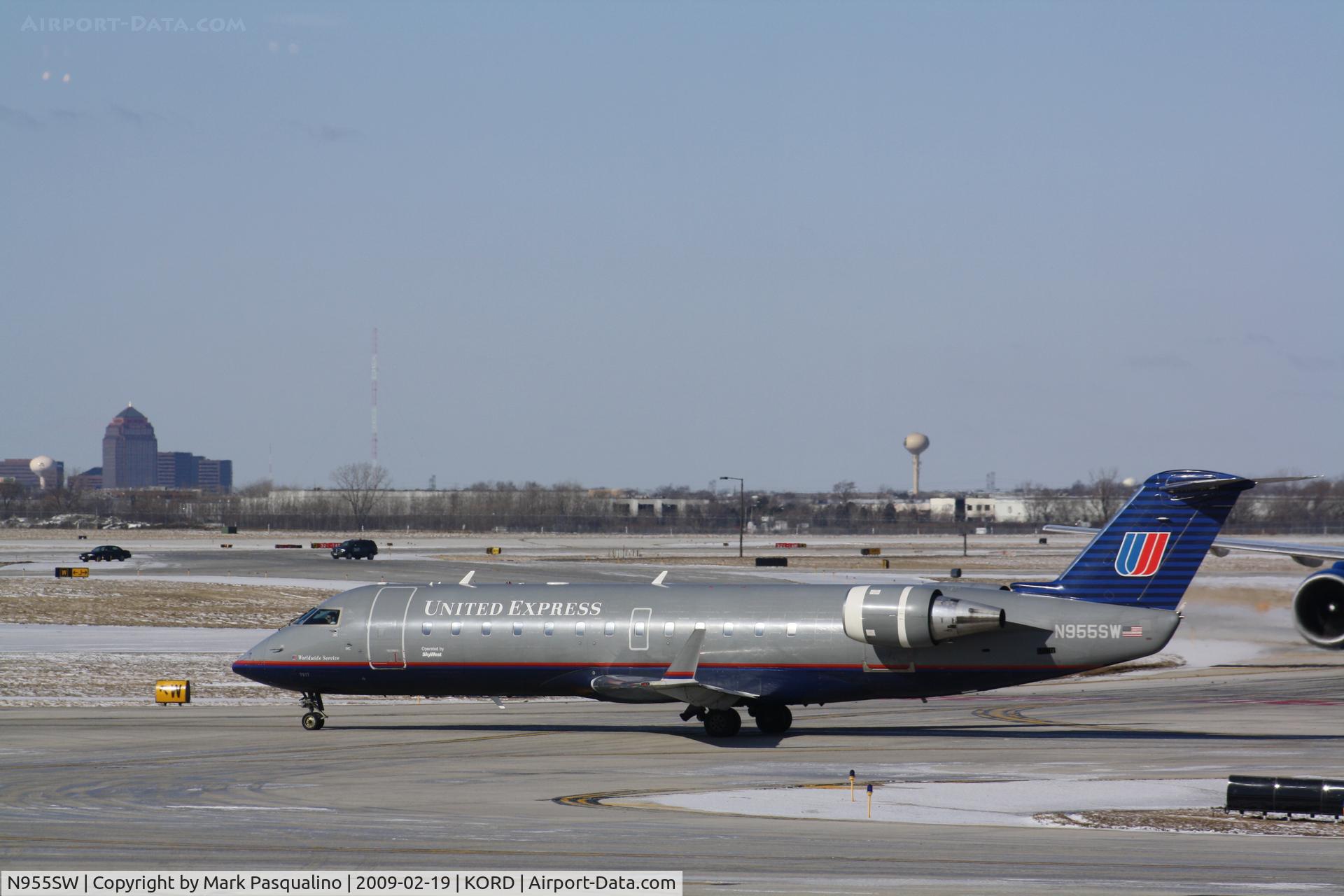 N955SW, 2003 Bombardier CRJ-200LR (CL-600-2B19) C/N 7817, CL-600-2B19