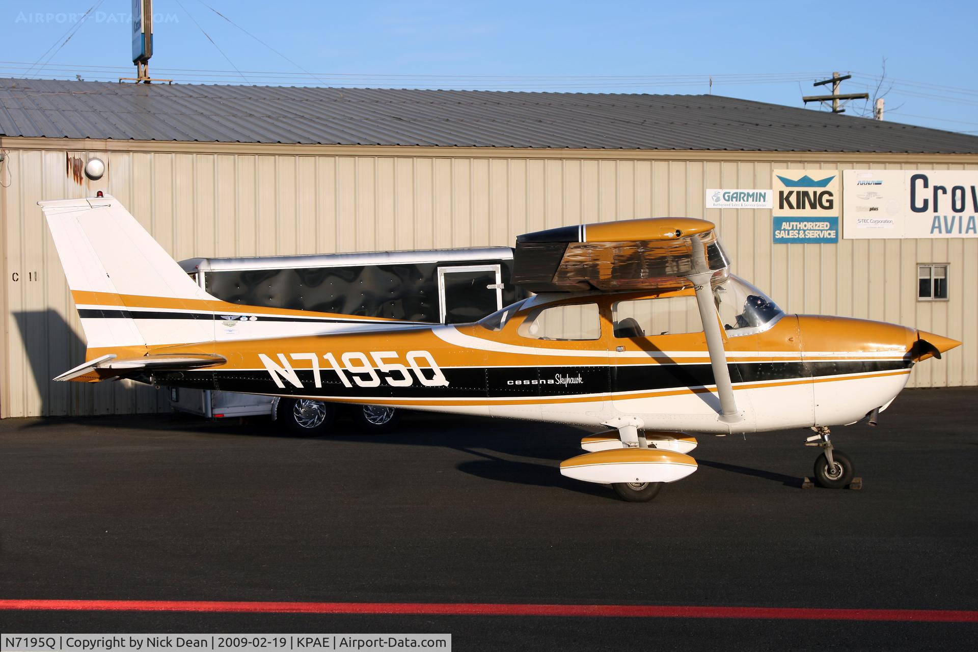 N7195Q, 1972 Cessna 172L C/N 17260495, KPAE