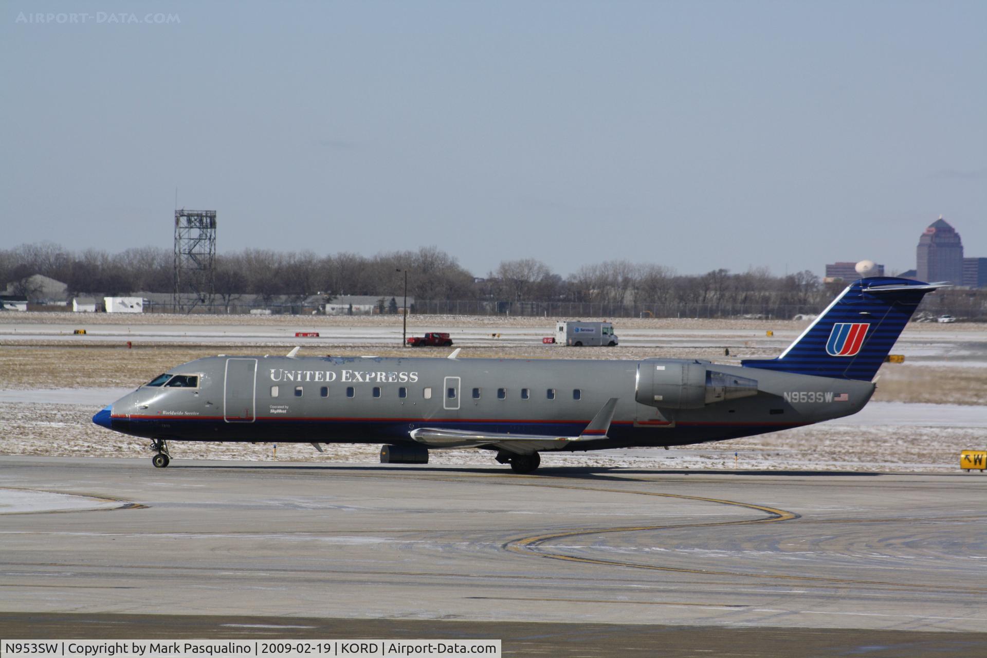 N953SW, 2003 Bombardier CRJ-200LR (CL-600-2B19) C/N 7813, CL-600-2B19